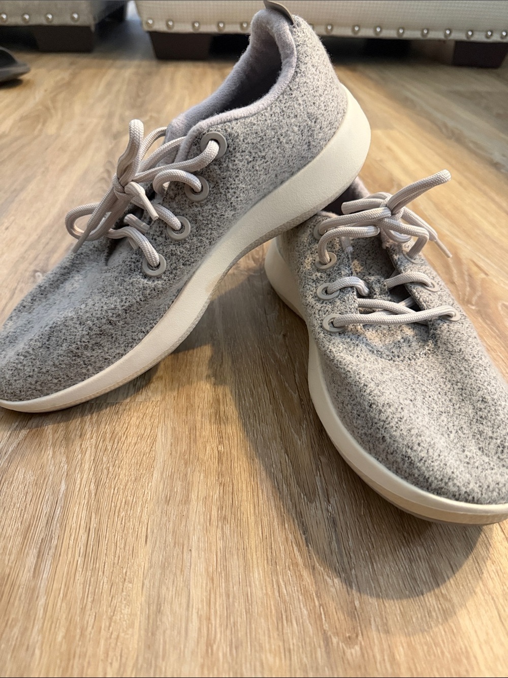 allbirds Men's Wool Runners in Heather Gray WRM